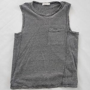 ALC Linen Striped Sleeveless Top
